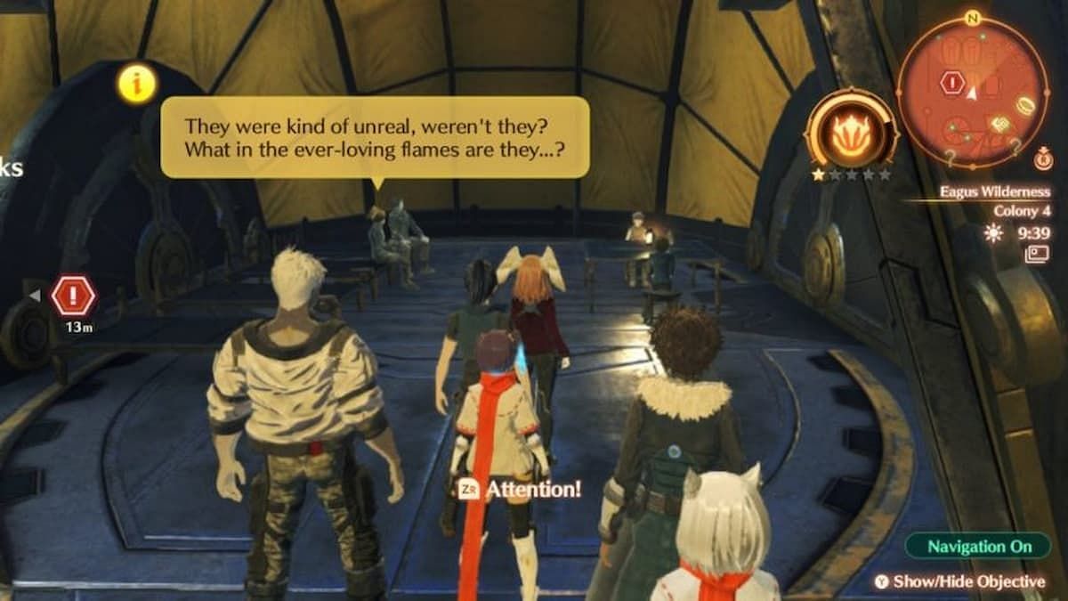 Users will be able to hear all sorts of conversations in Xenoblade Chronicles 3 (Image via Nintendo)
